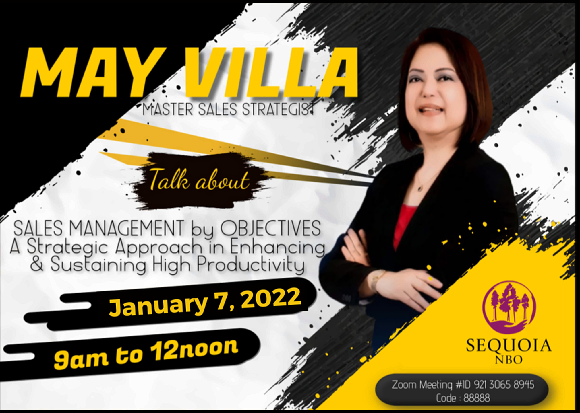 MCV speaking event poster